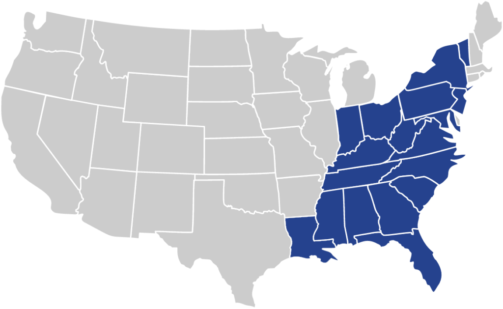 U.S. map